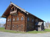 Rußland, Insel Kishi im Onega See, Bauernhaus