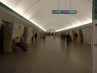 Rußland, St. Petersburg, Metrostation
