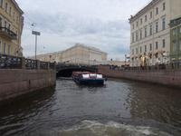 Rußland, St. Petersburg, Fahrt durch die Kanäle