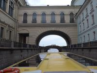 Rußland, St. Petersburg, Fahrt durch die Kanäle