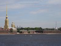 Wassilij-Insel - Blick auf die Peter & Paul Festung
