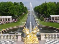 Peterhof - große Kaskade 