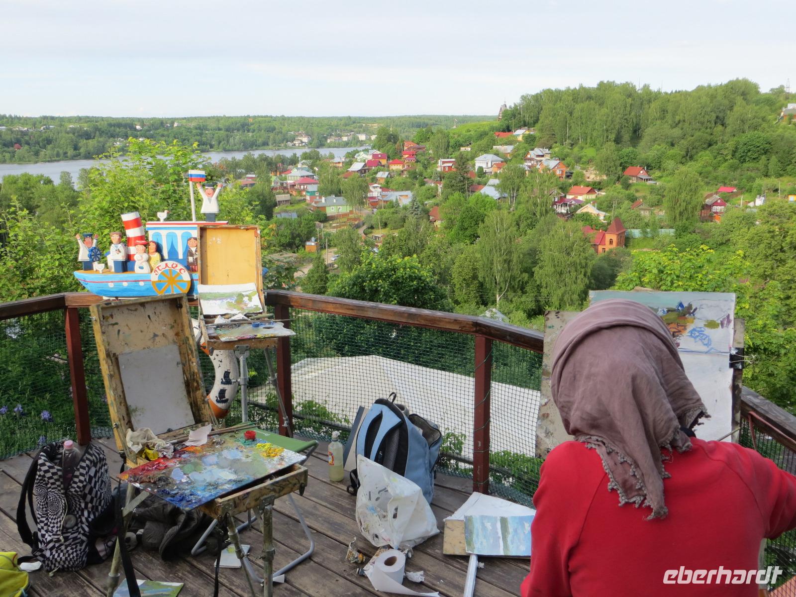 Pljös, auf Lewitans Spuren