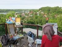 Pljös, auf Lewitans Spuren