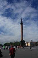 Schloßplatz mit der Siegessäule
