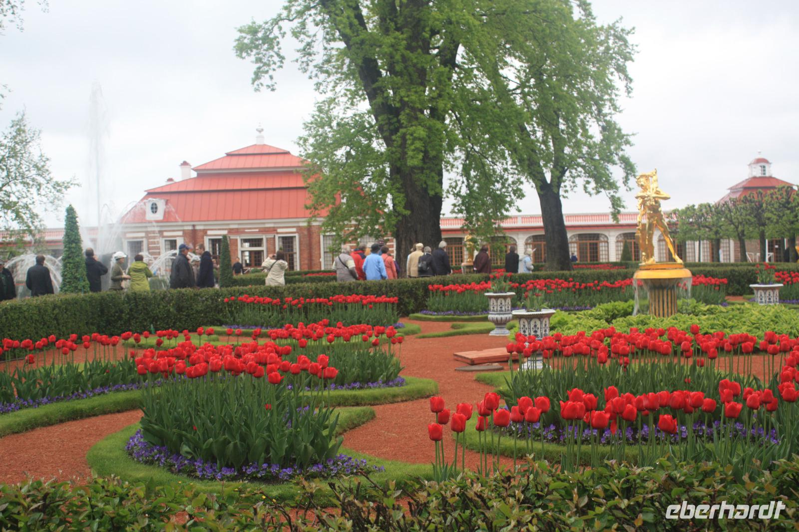 das Schlößchen Monplaisir