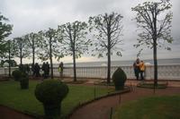 am Finnischen Meerbusen in Peterhof