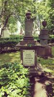 die Grabstätte vom Ballettmeister Marius Petipa