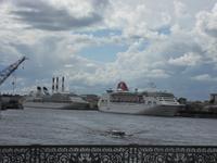 St. Petersburg wird von zahlreichen Kreuzfahrtschiffen angefahren