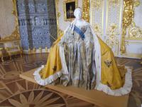 Nachbildung eines Kleides der Zarin Katharina