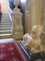 Der Treppenaufgang des Jussupow-Palasts