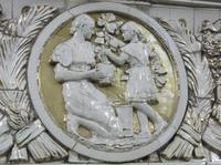 Detail in der Moskauer Metro