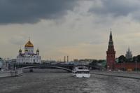 Moskau - Bootsfahrt auf der Moskwa