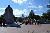 Moskau - Karl-Marx-Denkmal, Revolutionsplatz