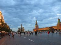 Roter Platz am Abend