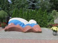 auf dem Prominentenfriedhof: Jelzins Grab