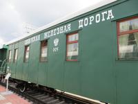 Eisenbahnmuseum in Novosibirsk