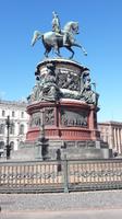 St. Petersburg, Isaak-Platz, Denkmal Nikolaus I
