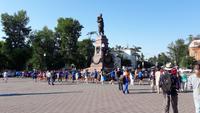 Irkutsk, Denkmal zu Ehern des Zaren Alexander des III