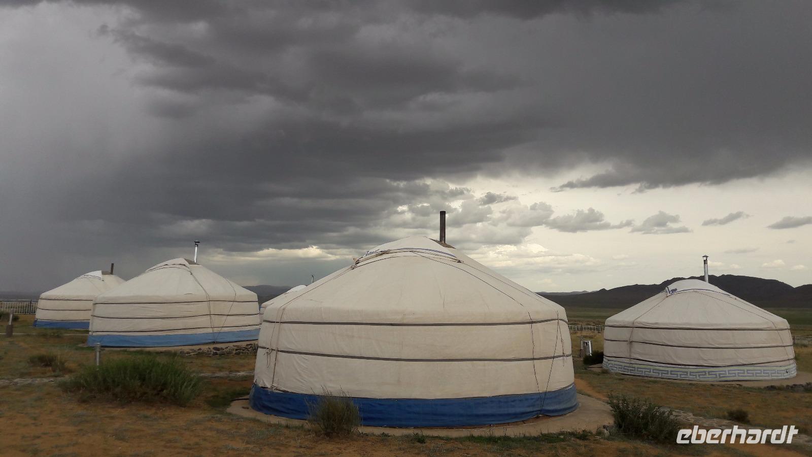 Mongolei, Jurtencamp