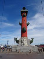 Rostralsäule auf der Wassiljewski Insel