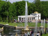 Peterhof, Große Kaskade - Samson-Fontäne