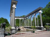 Peterhof, Löwen-Kaskade im 