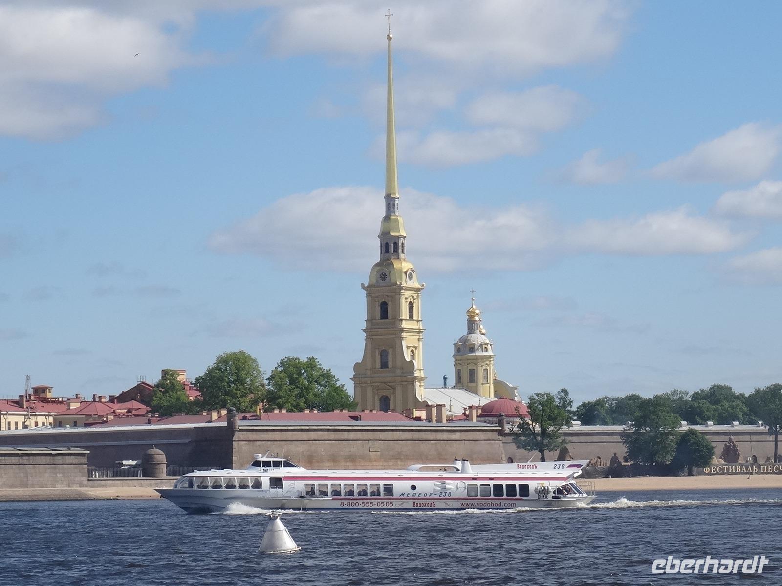 Blick auf die Peter&Paul Festung