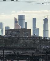 Moskau: Wolkenkratzer in der Moskau City