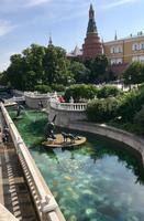 Moskau: Die Wasserspiele im Alexandergarten