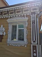 Susdal: Details an den Häusern der Stadt