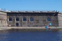 Sonnen an der Newa im Mai