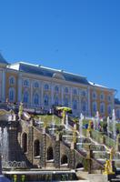 die Große Kaskade vor dem Großen Palast in Peterhof