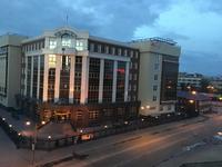 Blick aus dem Hotelfenster Irkutsk