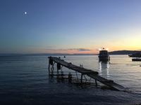 Abend am Baikal