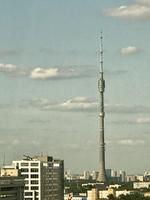 Moskau: Der Fernsehturm Ostankino