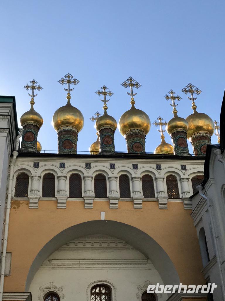Moskau: Auf dem Schlossplatz im Kreml