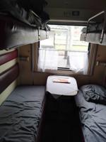 4-Bett Abteil Transsibirische Eisenbahn