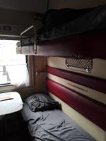 Vier-Bett-Abteil Transsibirische Eisenbahn