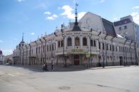 alte Kaufmannshäuser in Kasan - heute ein Theater