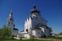 die Uspenski-Kathedrael im Mariä-Himmefahrtskathedrale in Swijaschsk