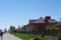 eine Straße in Swijaschsk