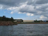 auf dem Krasnojarsker Stausee