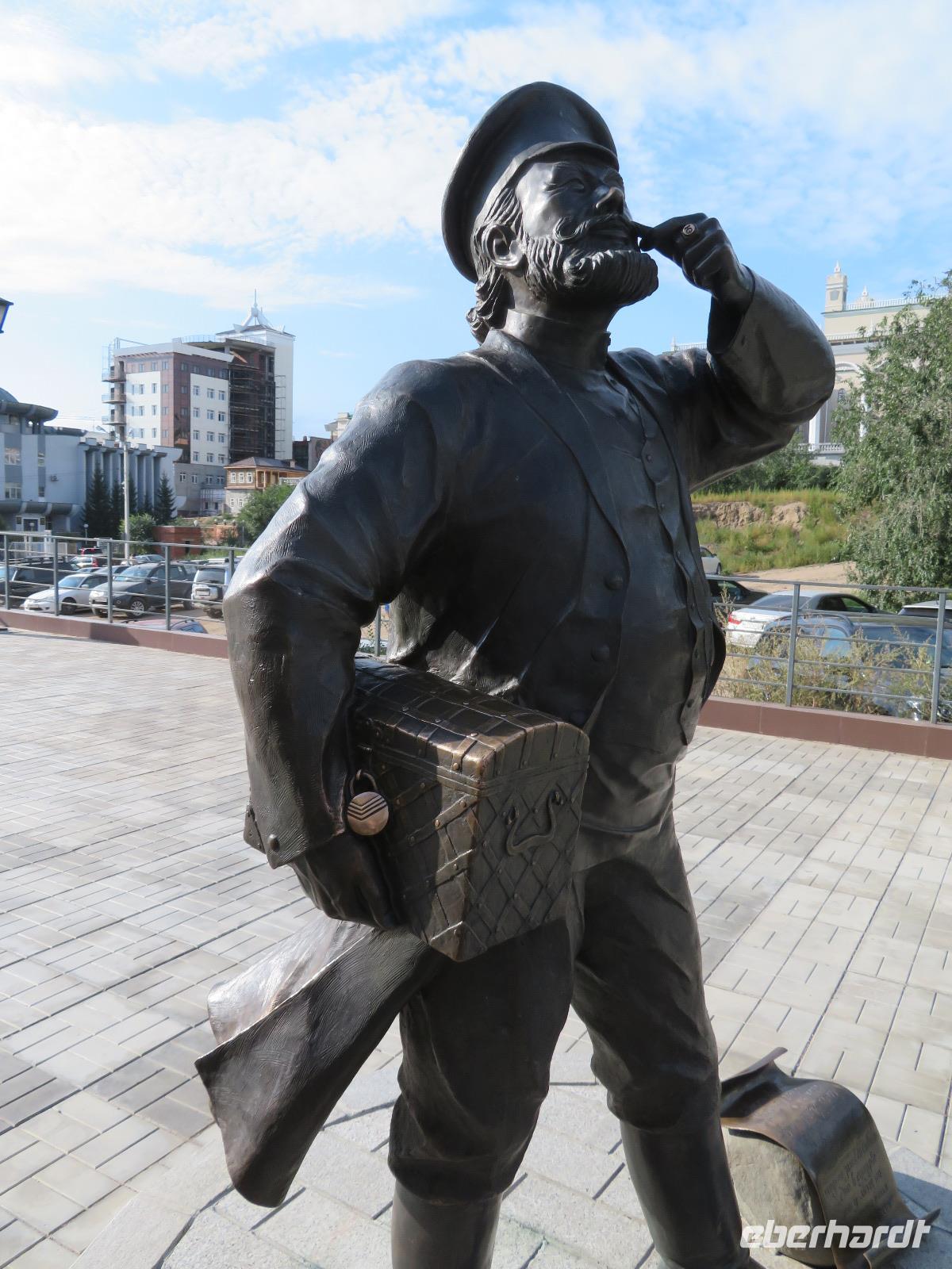 Ulan Ude: der Geldbote