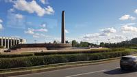 St. Petersburg, Moskauer Prospekt, Denkmal für die Belagerung