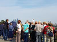 Moskau, Aussichtspunkt Sperlingsberge