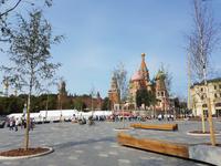 Moskau, am Roten Platz