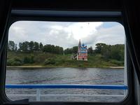 Wolga Kreuzfahrt, Kirche unterwegs