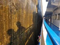 Wolga Kreuzfahrt, Schleuseneinfahrt