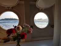 MS Rachmaninov, Unterdeck, Blick aus den Bullaugen 